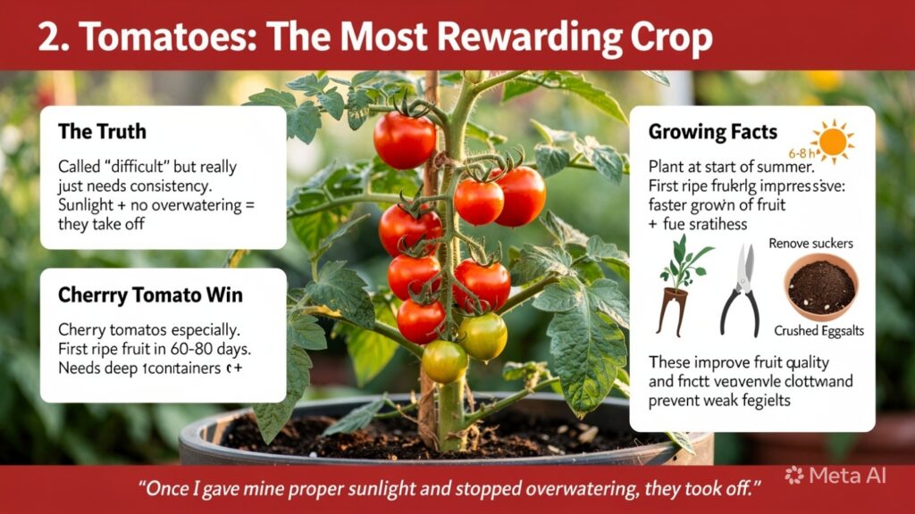 Tomatoes: The Most Rewarding Crop