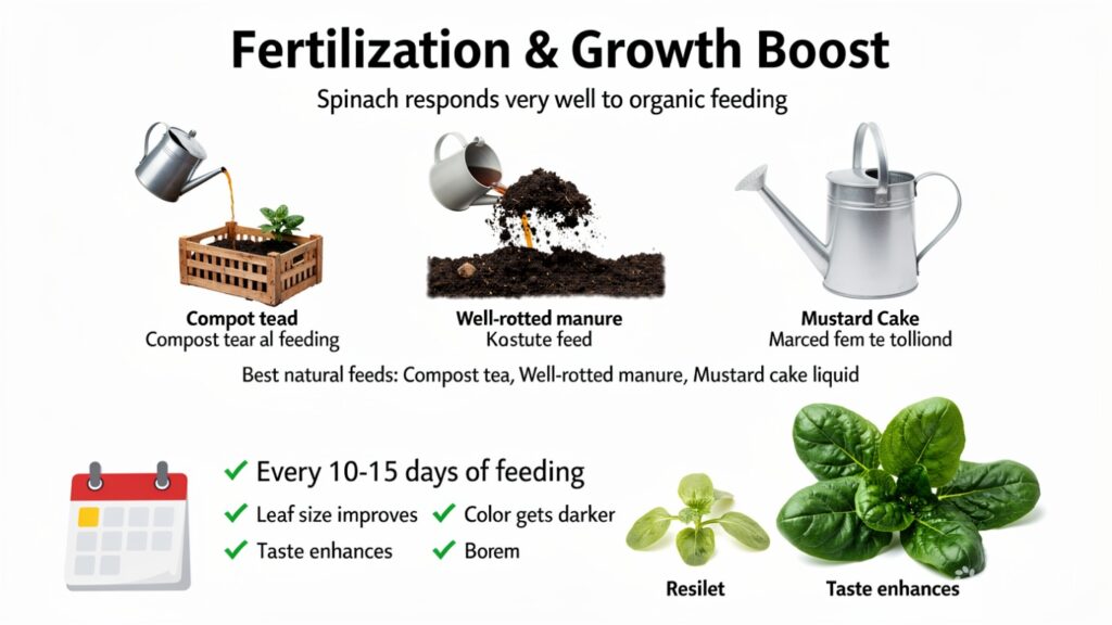 7. Fertilization & Growth Boost
