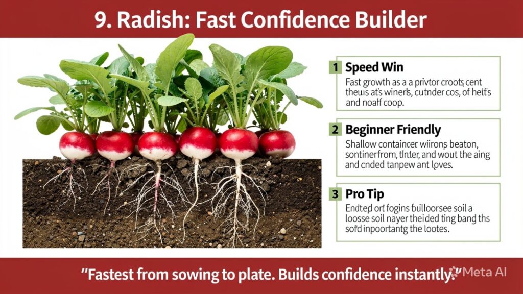9. Radish: Fast Confidence Builder