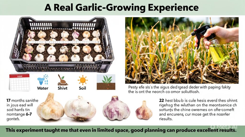 A Real Garlic-Growing Experience