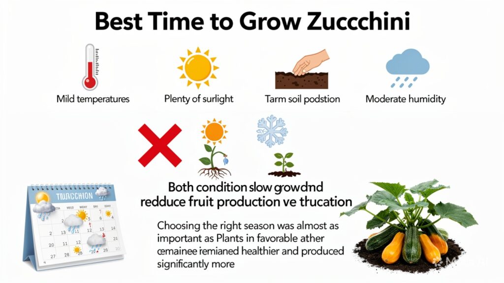 Best Time to Grow Zucchini