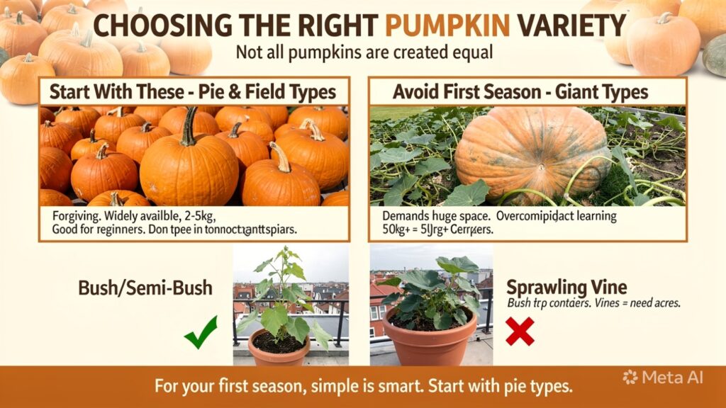 Choosing the Right Pumpkin Variety