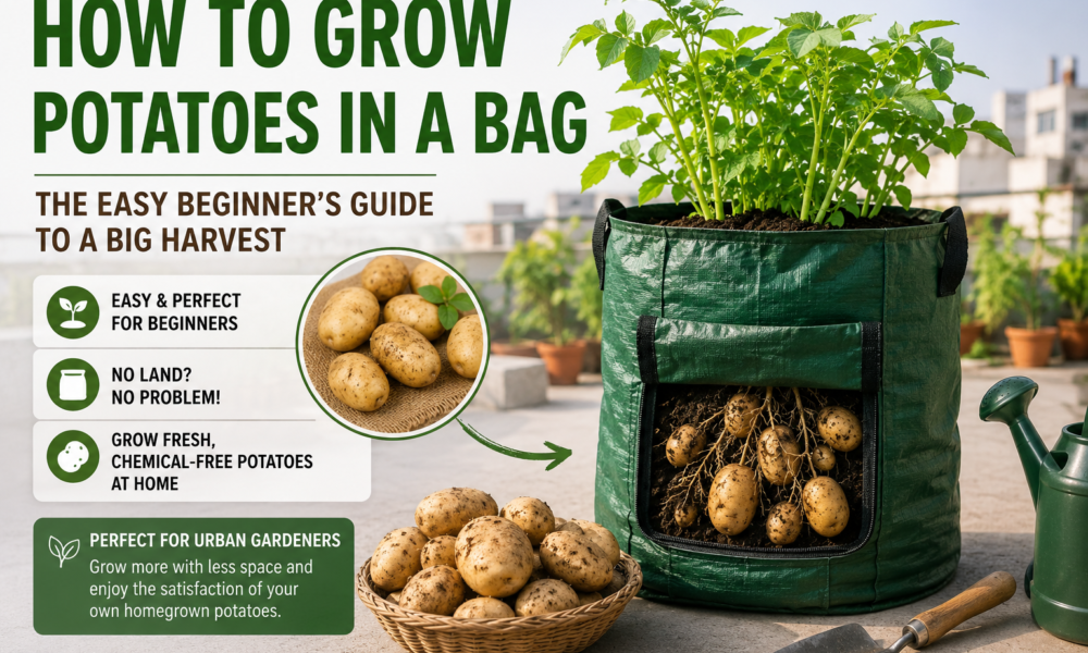 How to Grow Potatoes in a Bag