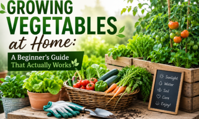 Growing Vegetables at Home: A Beginner's Guide That Actually Works