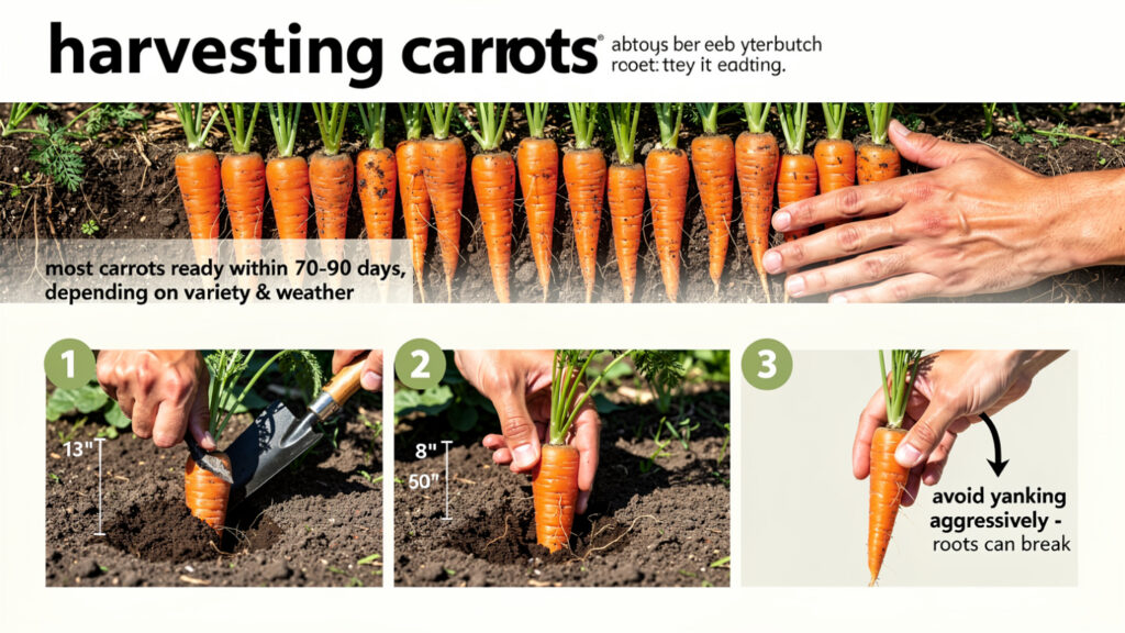 Harvesting Carrots
