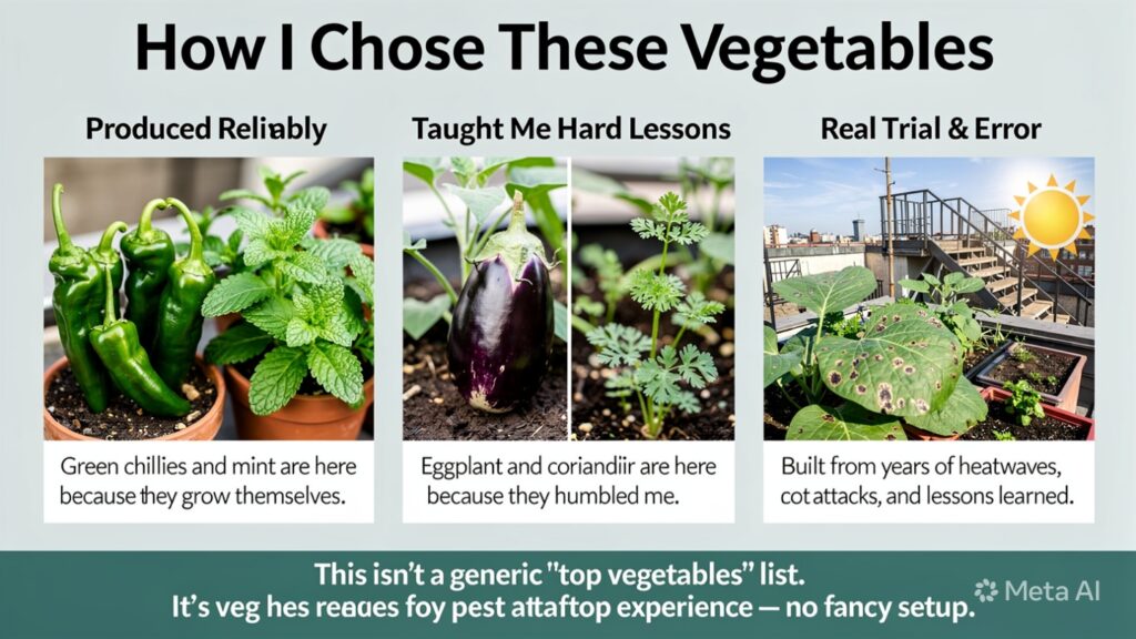 How I Chose These Vegetables