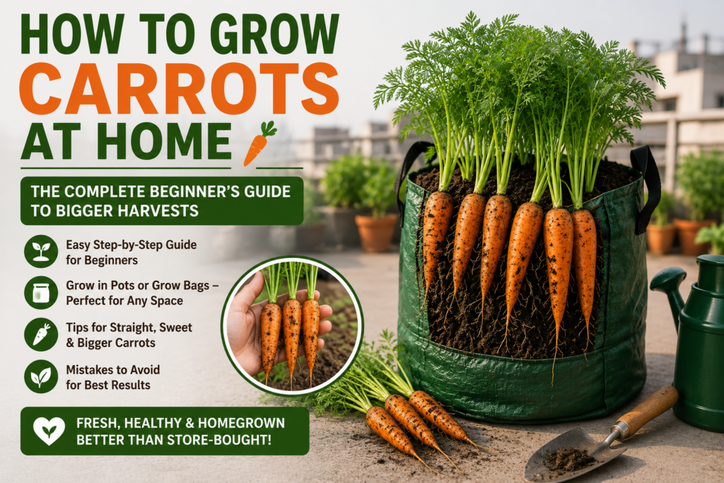 How to Grow Carrots at Home