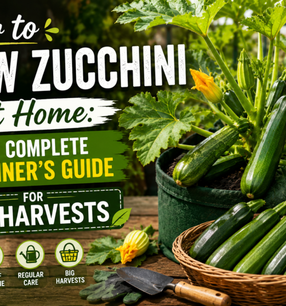How to Zucchini at Home