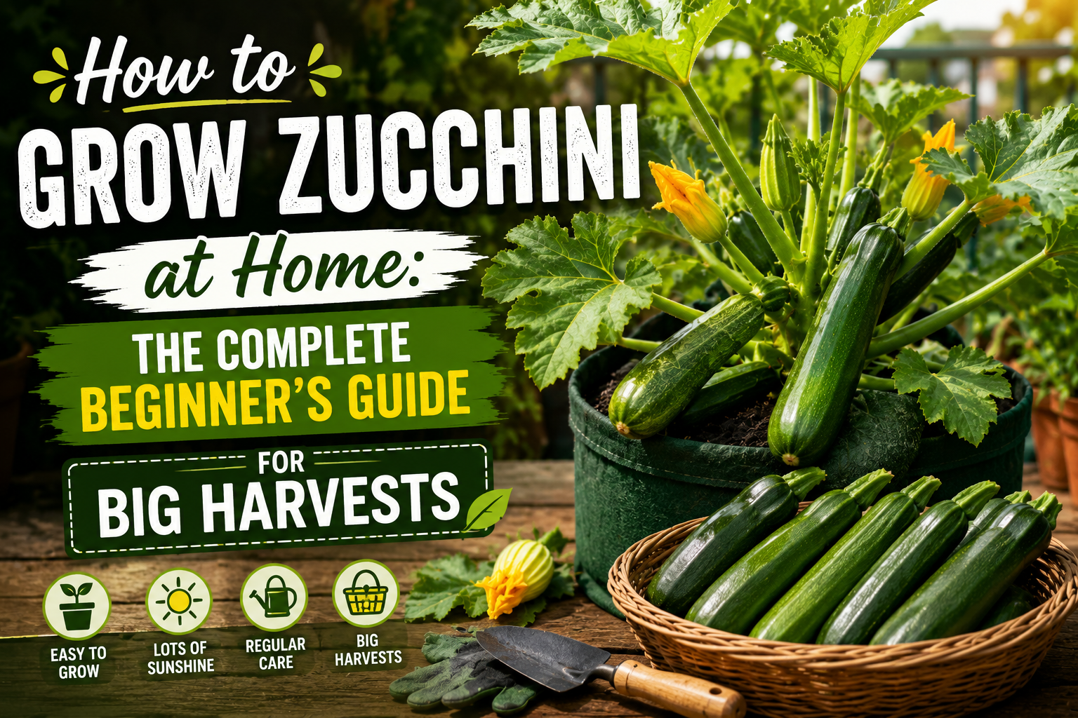 How to Zucchini at Home