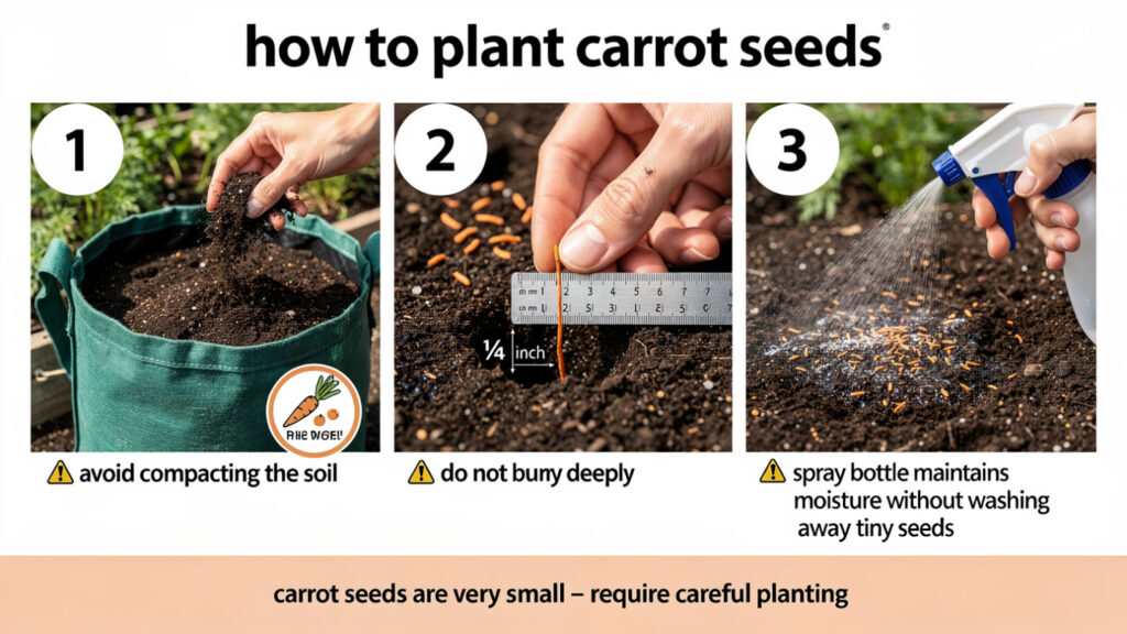 How to Plant Carrot Seeds
