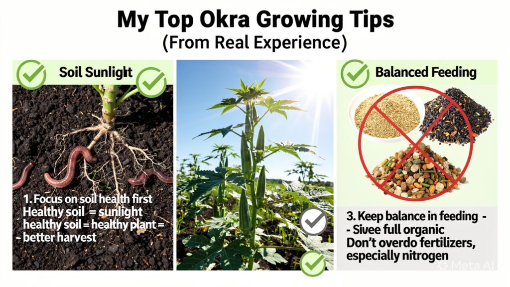 My Top Okra Growing Tips (From Real Experience)