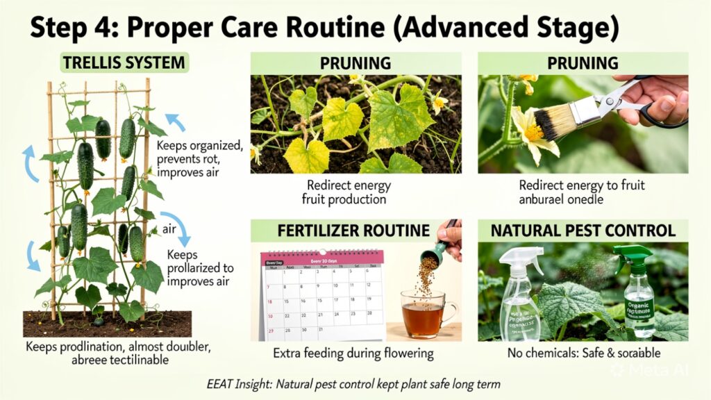 Step 4: Proper Care Routine (Advanced Stage)