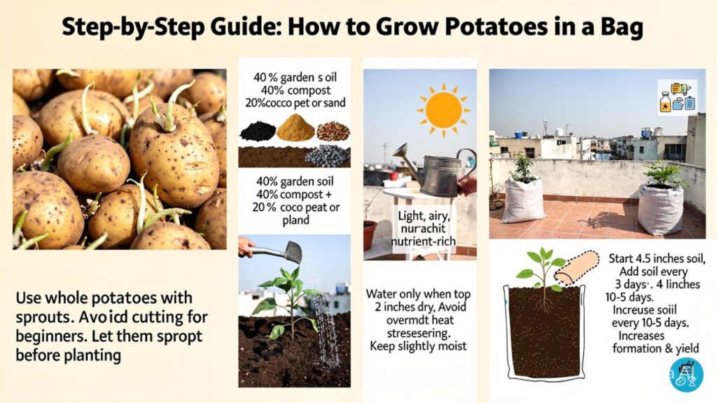 Step-by-Step Guide: How to Grow Potatoes in a Bag