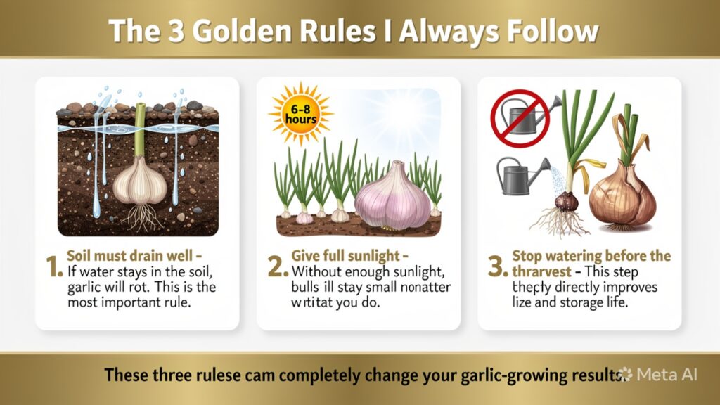 The 3 Golden Rules I Always Follow