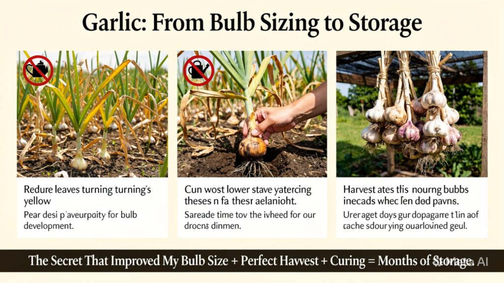 Garlic From Bulb Sizing to Storage