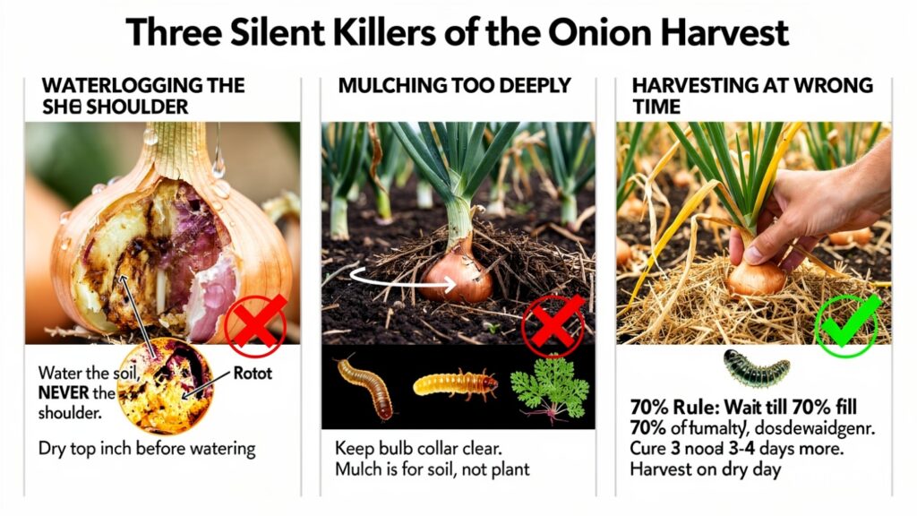 Three Silent Killers of the Onion Harvest