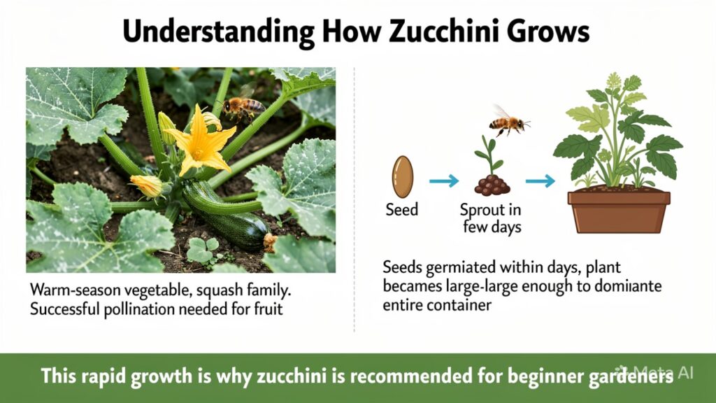 Understanding How Zucchini Grows