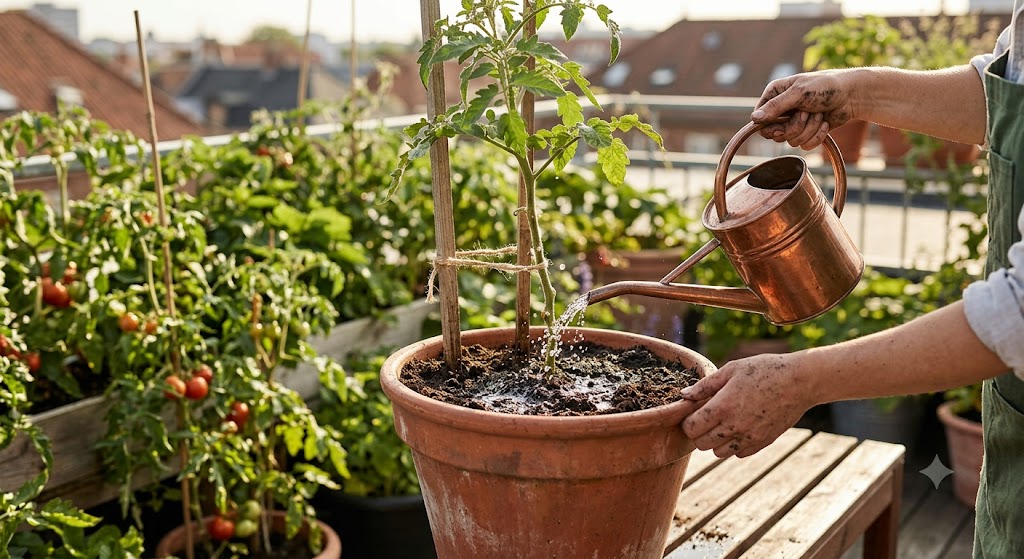 Watering Tomatos Correctly