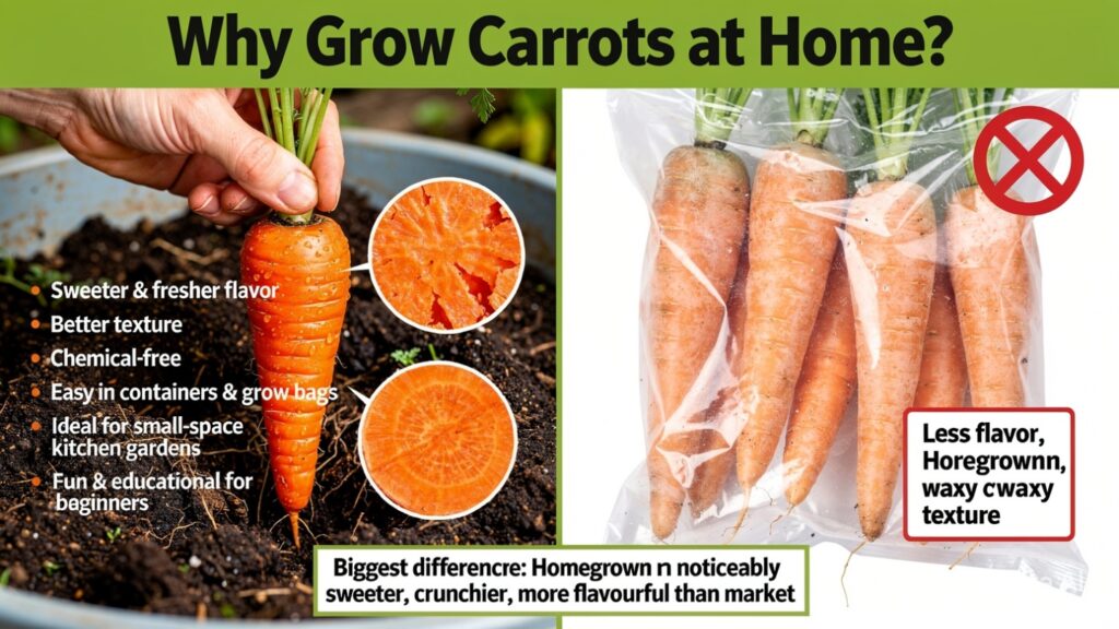Why Grow Carrots at Home?

