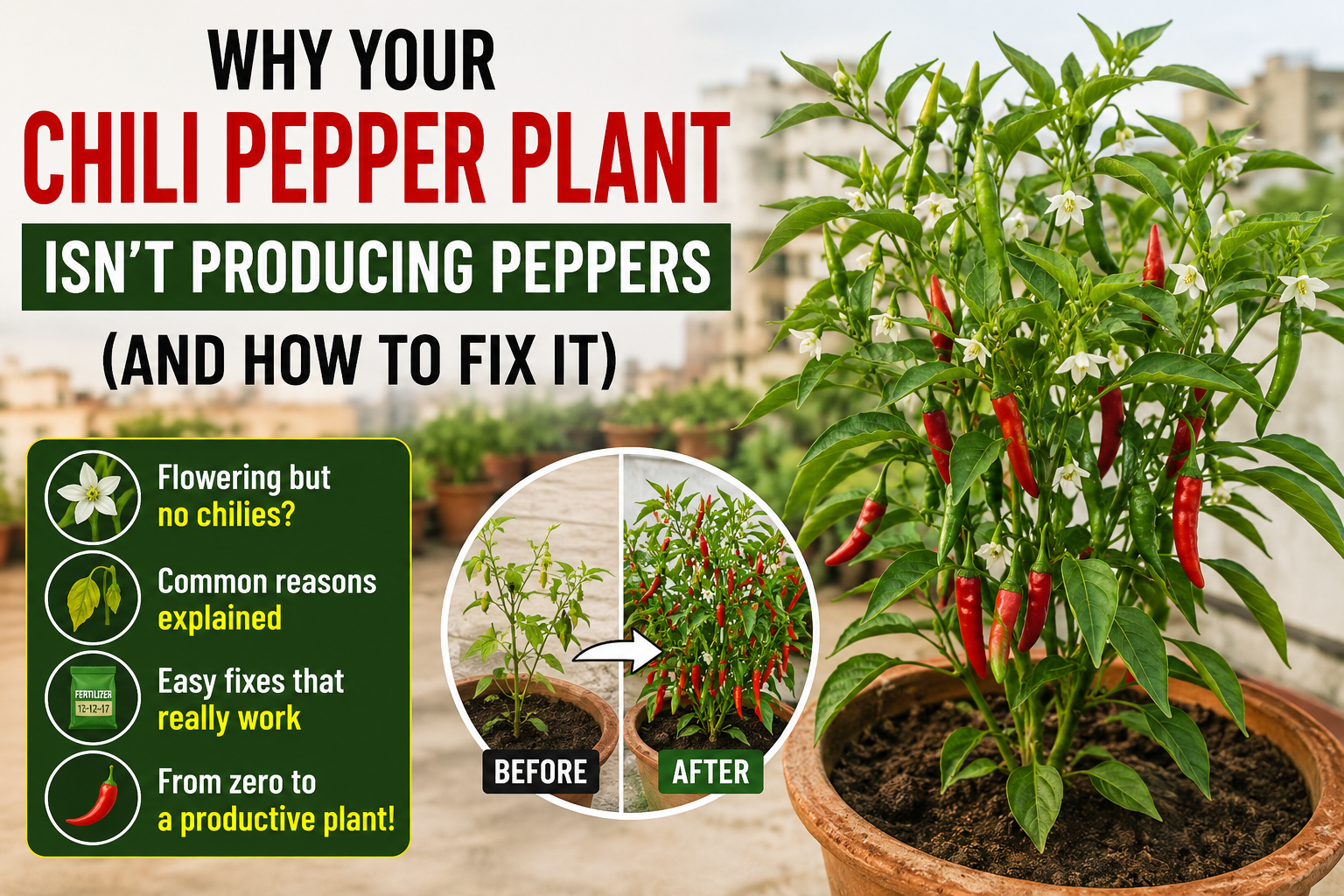 Chilli Pepper Plant