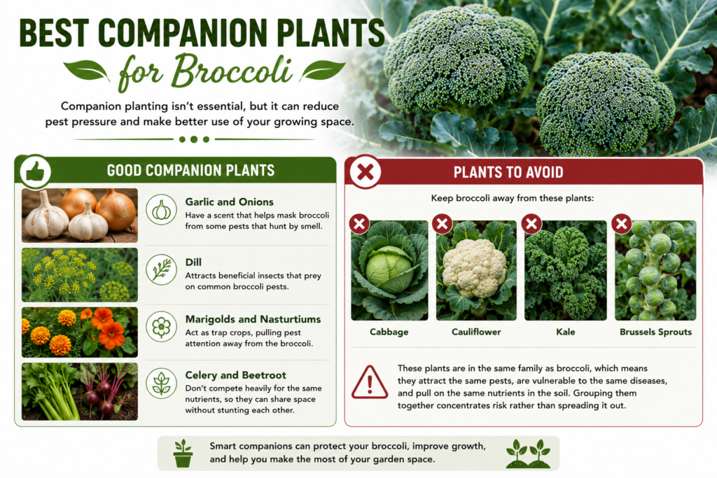 Best Companion Plants for Broccoli
