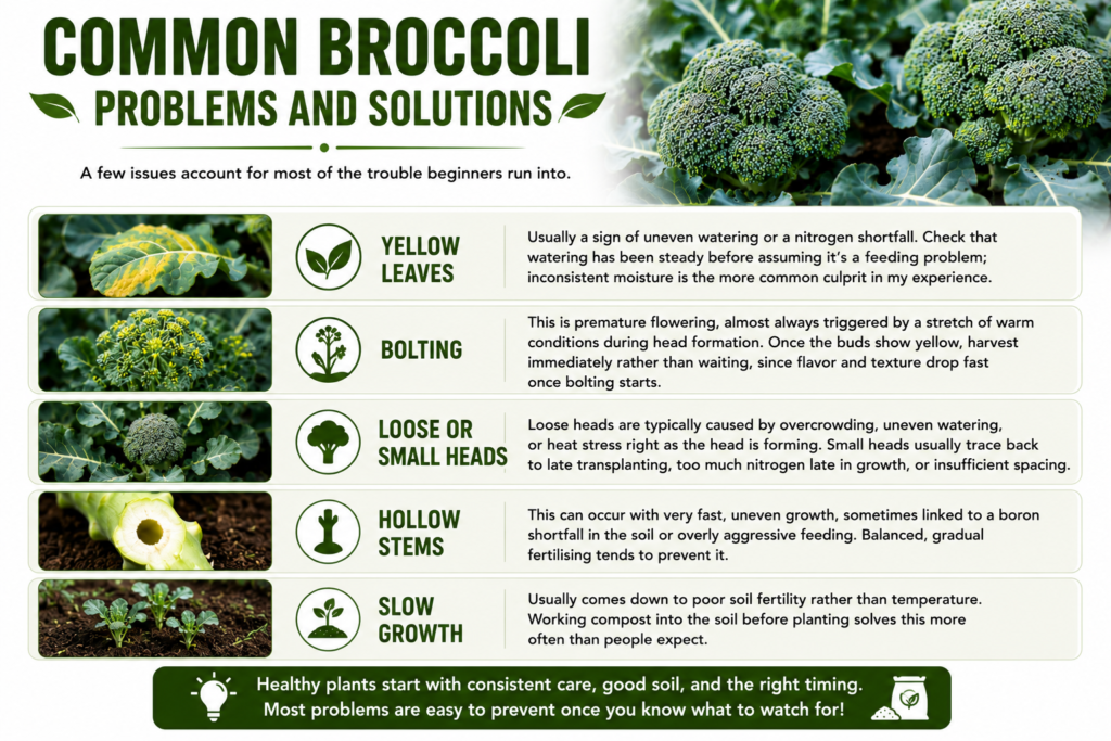 Common Broccoli Problems and Solutions
