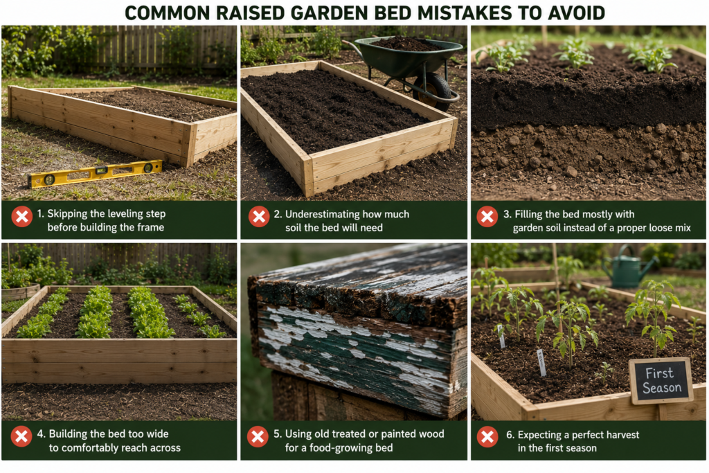 Common Raised Garden Bed Mistakes to Avoid
