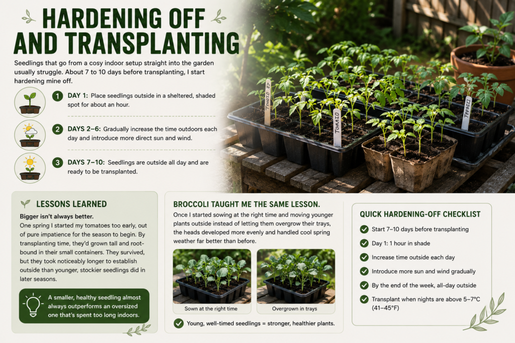 Hardening Off and Transplanting