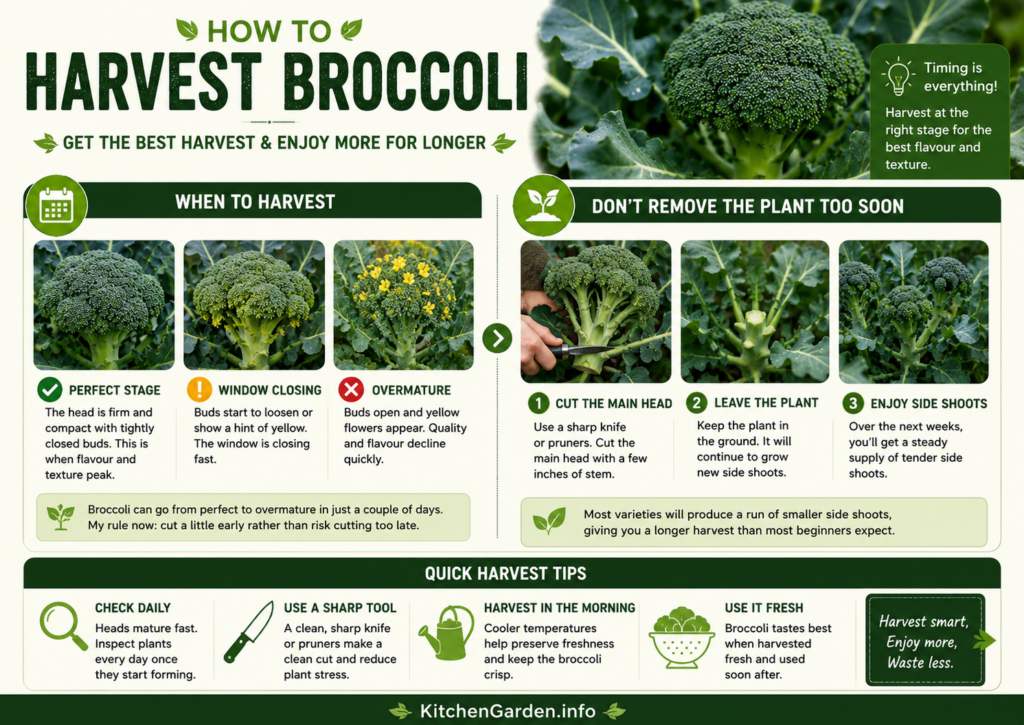 How to Harvest Broccoli
