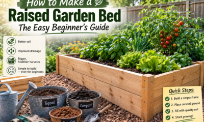 How to Make a Raised Garden Bed: The Easy Beginner's Guide