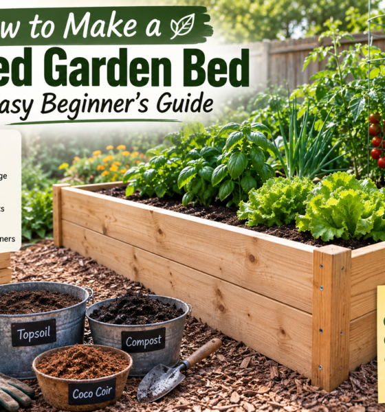 How to Make a Raised Garden Bed: The Easy Beginner's Guide
