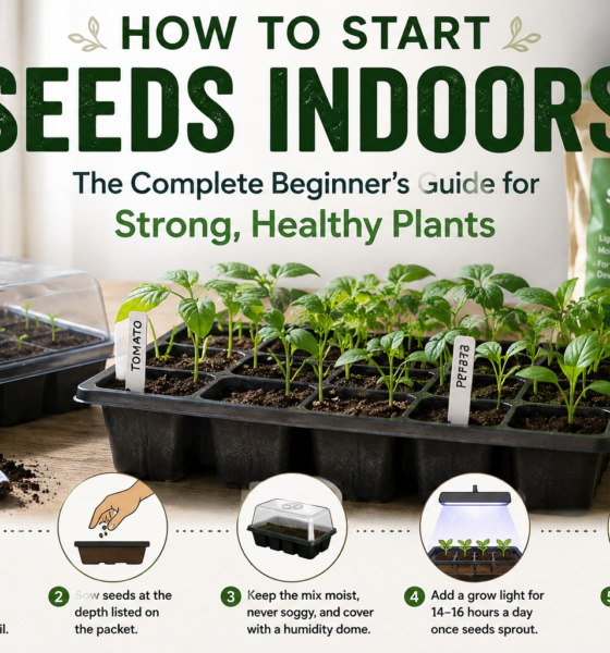 How to Start Seeds Indoors