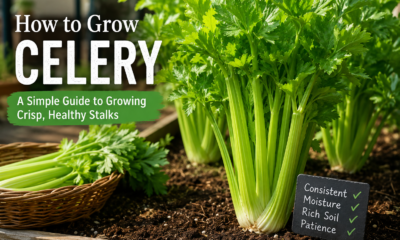 How to Grow Celery A Simple Guide to Growing Crisp, Healthy Stalks